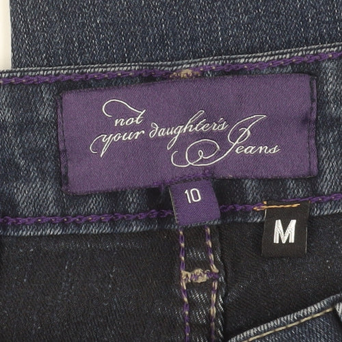 Not Your Daughter's Jeans Women's Blue Denim Bermuda Shorts Size 12
