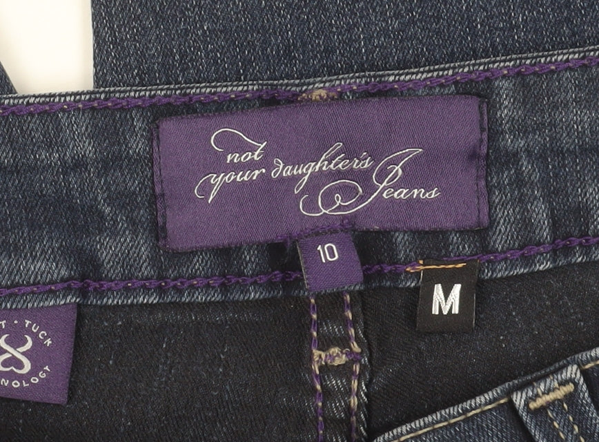 Not Your Daughter's Jeans Women's Blue Denim Bermuda Shorts Size 12