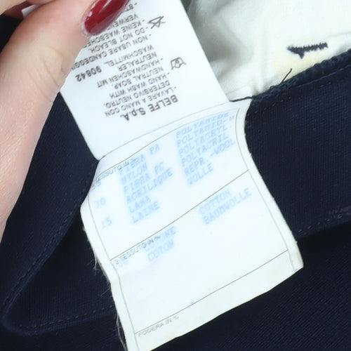 Belfe & Belfe Unisex Blue Jogger Trousers, Size 18