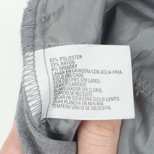 Worthington Grey Curvy Fit Dress Pants for Women Size 10