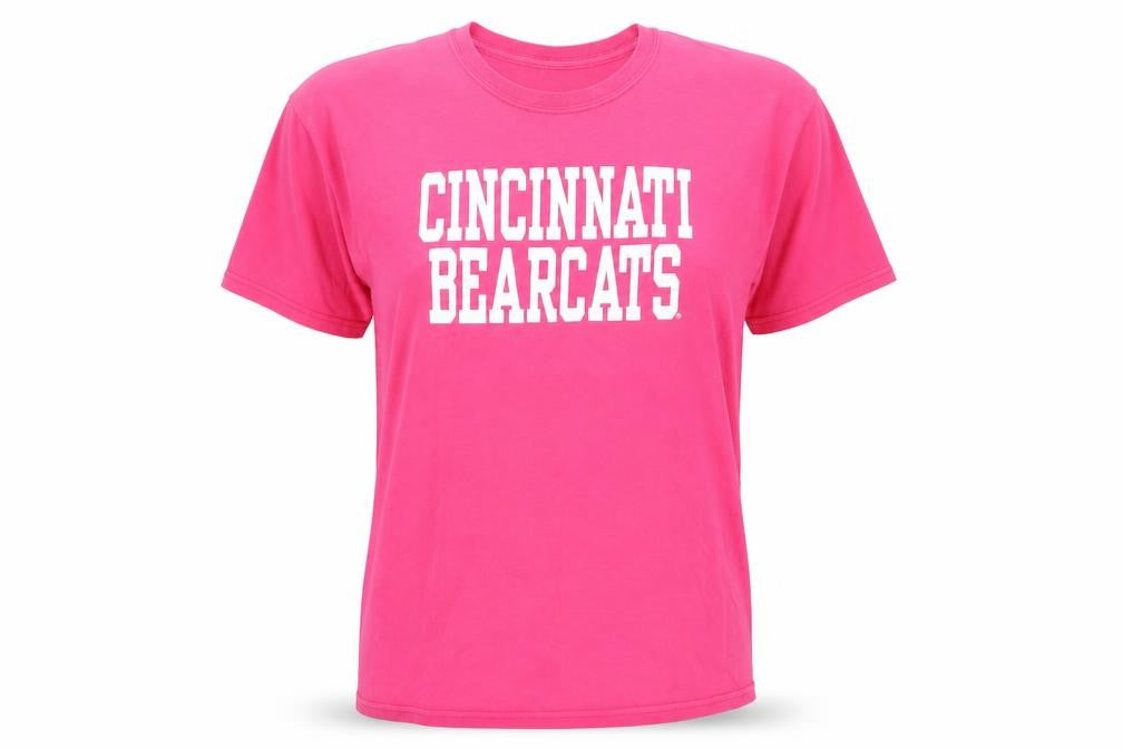 Gildan Pink Unisex T-Shirt L Cotton Crew Neck