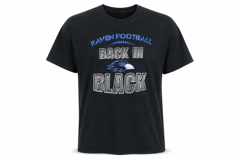Gildan Men's Black Medium Sports Graphic T-Shirt