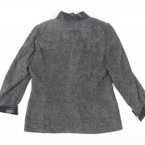 Windsmoor Women's Grey Tweed Jacket Size 12