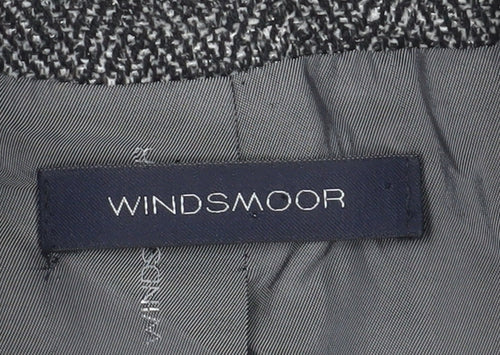 Windsmoor Women's Grey Tweed Jacket Size 12