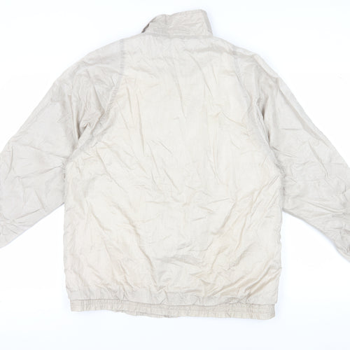 Haband Women's Beige Nylon Basic Jacket M
