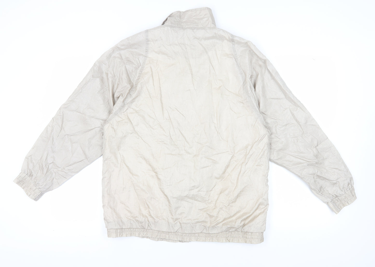 Haband Women's Beige Nylon Basic Jacket M