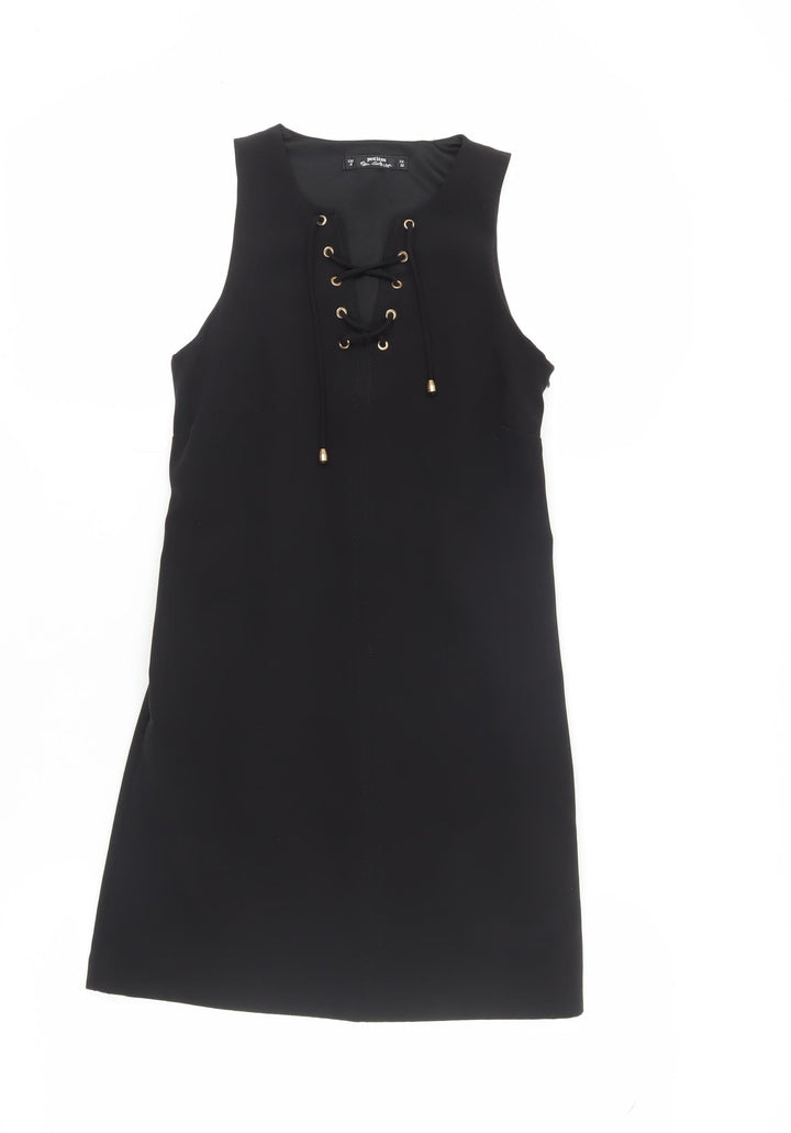 Miss Selfridge Black Women's Petite Sheath Dress