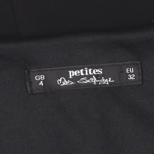 Miss Selfridge Black Women's Petite Sheath Dress