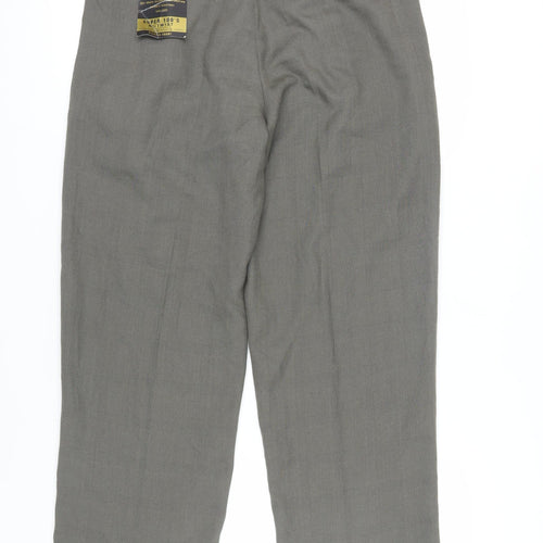 AXIST Men's Green Dress Pants, Size 33, Formal Wear