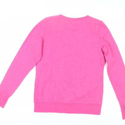 Tek Gear Women's Pink Pullover Sweatshirt, M, Casual Comfort