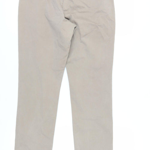 Lee Women's Beige Chino Trousers Size 8 Slim Fit