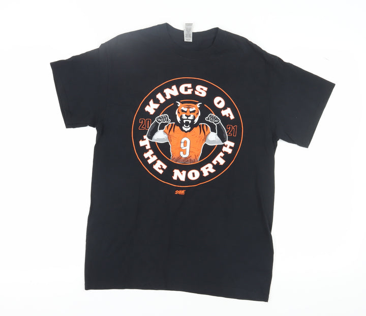 Gildan Men's Black Medium Sports Graphic T-Shirt