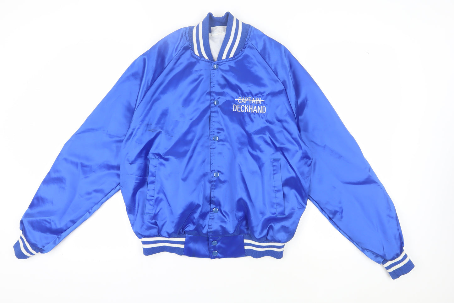 Murina Men's Blue Varsity Jacket L