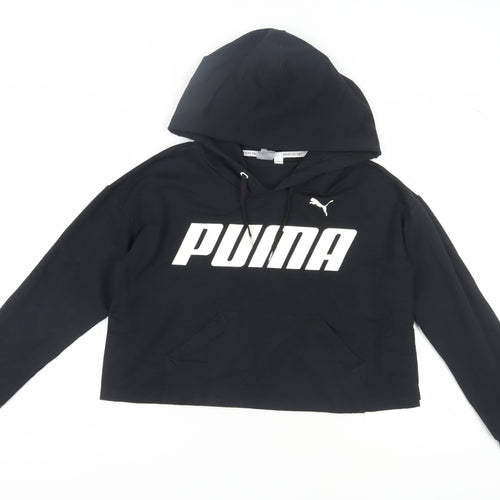 Puma Women's Black Pullover Hoodie 2XS
