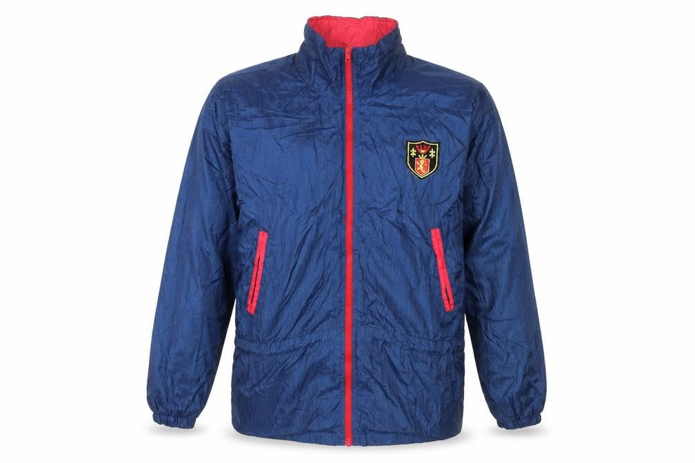 Front view of Active Stuff Men's Blue Windbreaker Jacket -, size S