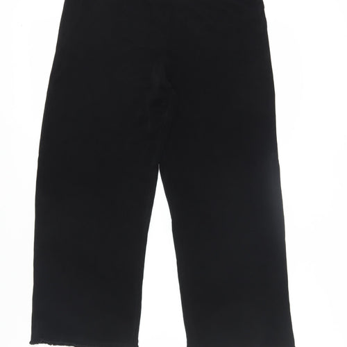 Coldwater Creek Women's Black Straight Trousers, S, Casual