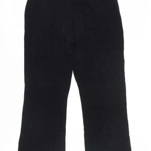 Chico's Women's Black XS Elastic Waist Trousers