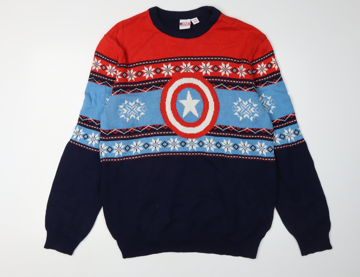 Marvel Men's XL Multicoloured Pullover Jumper