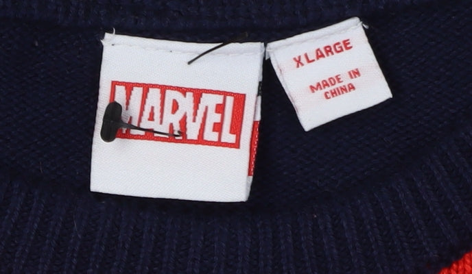 Marvel Men's XL Multicoloured Pullover Jumper