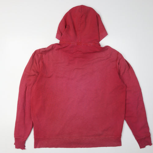Polo Ralph Lauren Women's Red Full Zip Hoodie XL