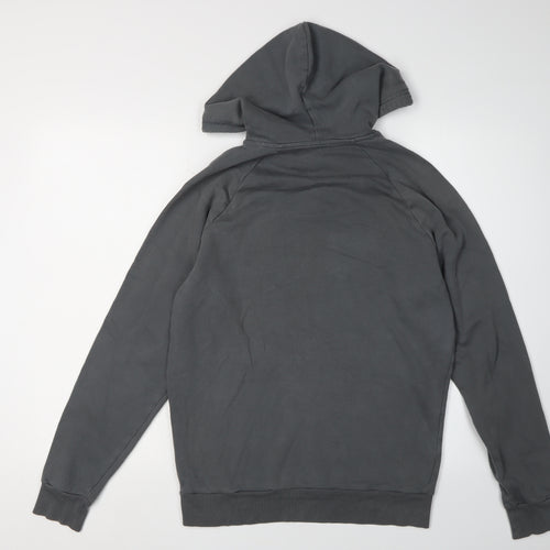 Under Armour Boys Grey Pullover Hoodie XS - Stylish and Cozy