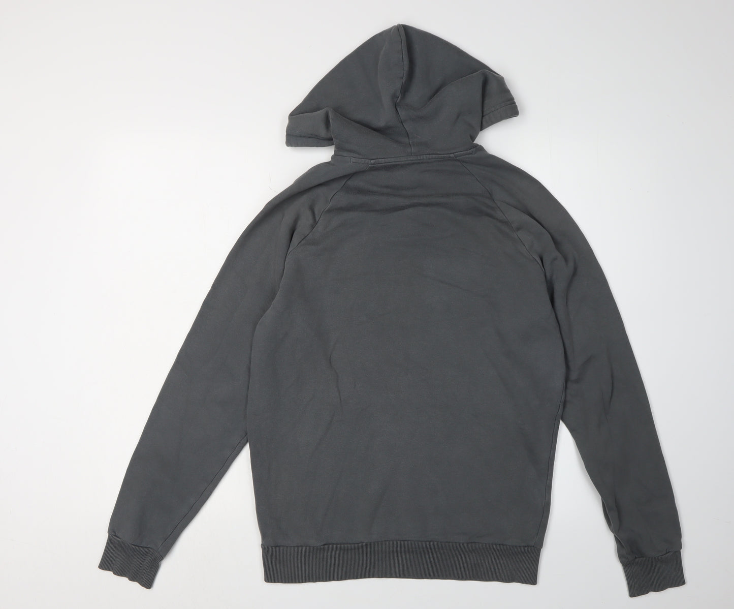 Under Armour Boys Grey Pullover Hoodie XS - Stylish and Cozy