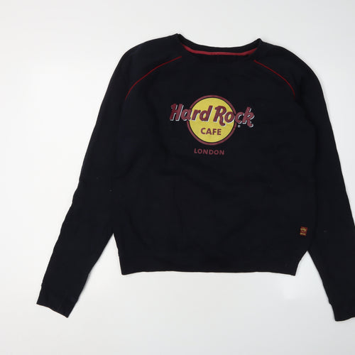 Hard Rock Unisex Black L Pullover Sweatshirt