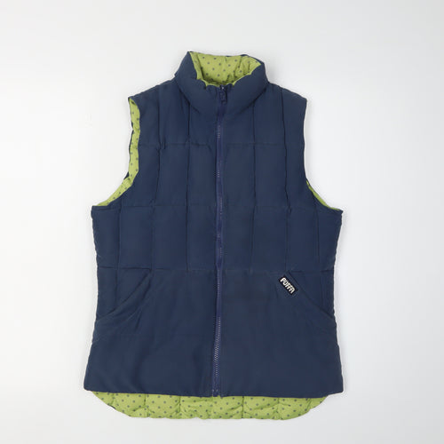 Puffa Blue Unisex Padded Waistcoat XS Casual