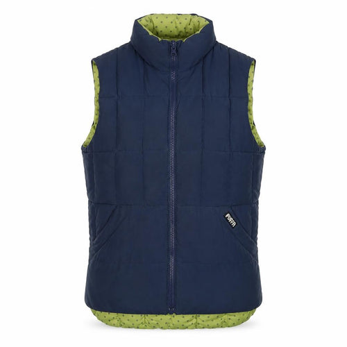 Puffa Blue Unisex Padded Waistcoat XS Casual