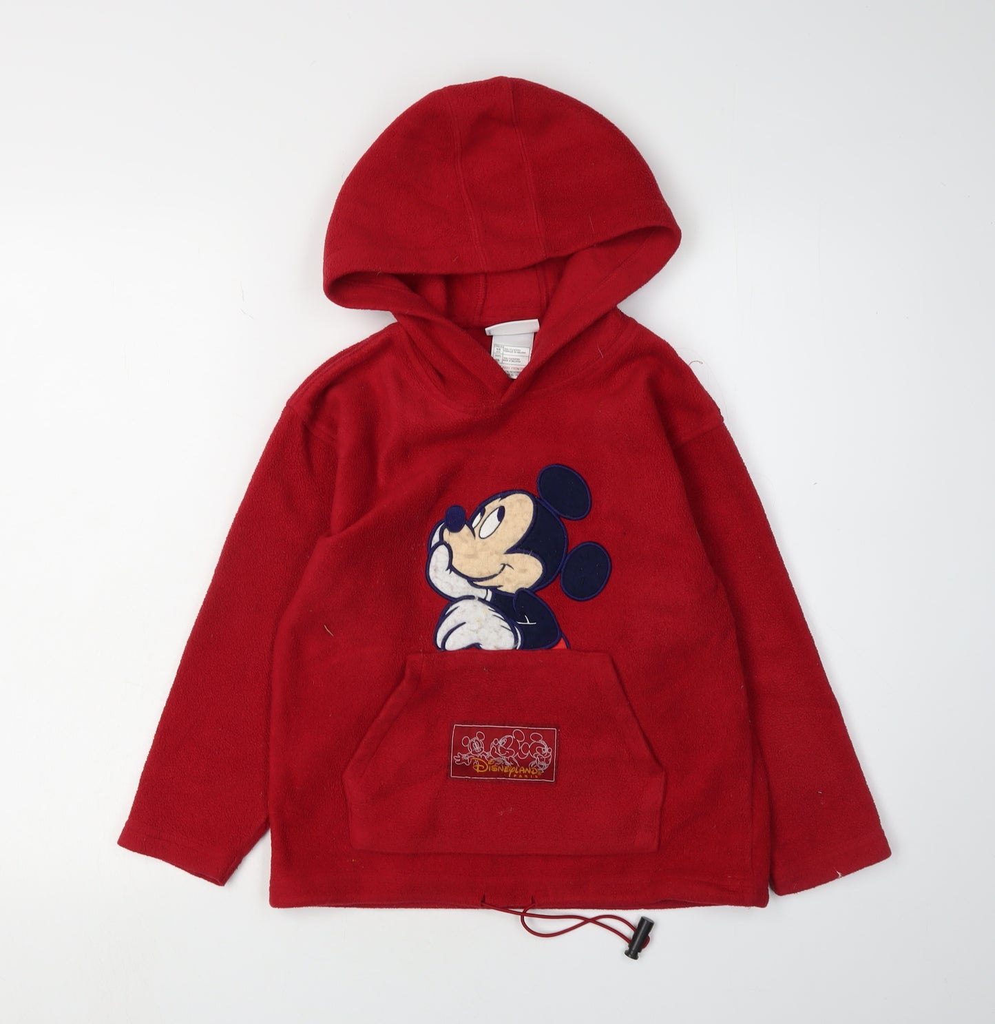 Disneyland Resort Red Mickey Mouse Boys Hoodie, 8 Years, Pullover