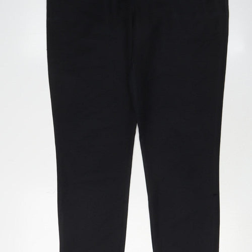 Laura Ashley Women's Black Straight Trousers Size 12