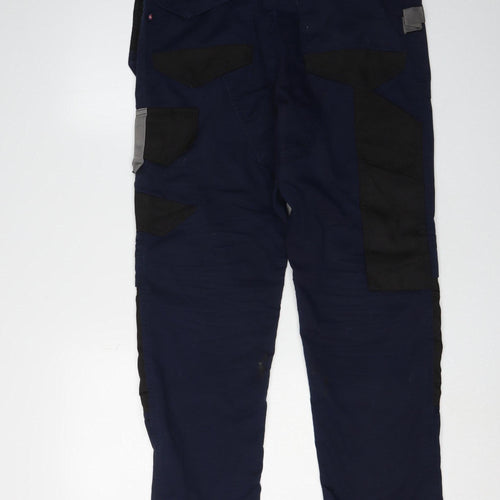 Lee Cooper Men's Blue Cargo Work Trousers, Size 32