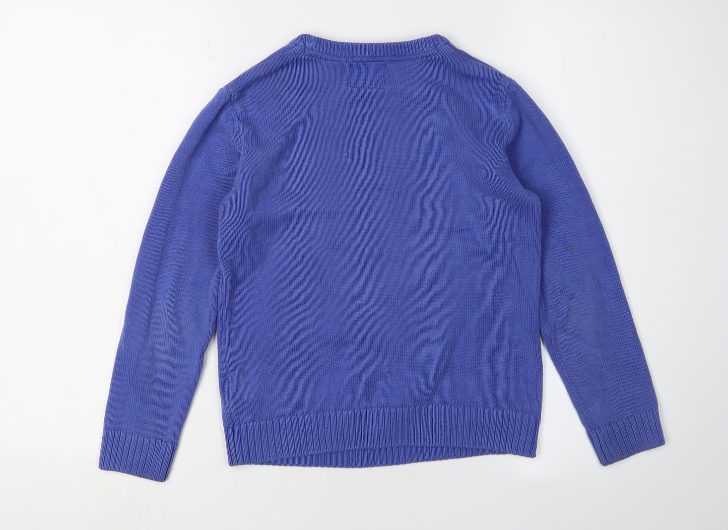 Marks and Spencer Boys Blue Angry Birds Christmas Jumper 9-10 Years
