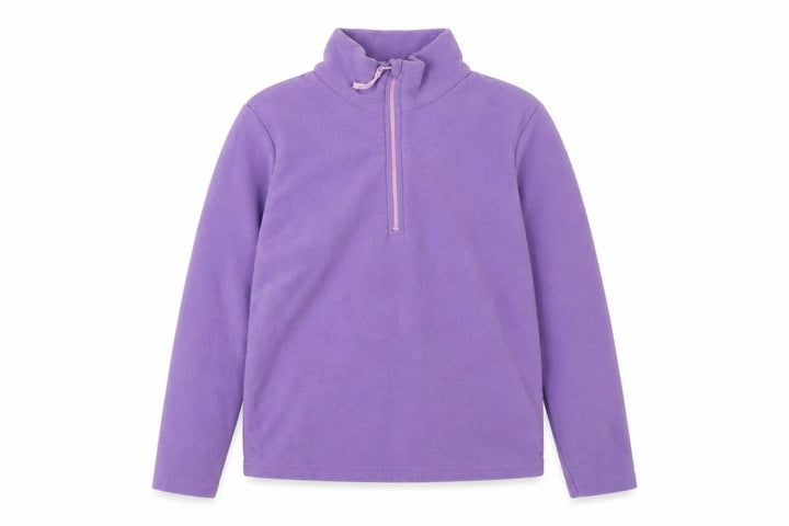 Mountain Warehouse Purple Girls' Fleece 1/2 Zip Sweatshirt 11-12