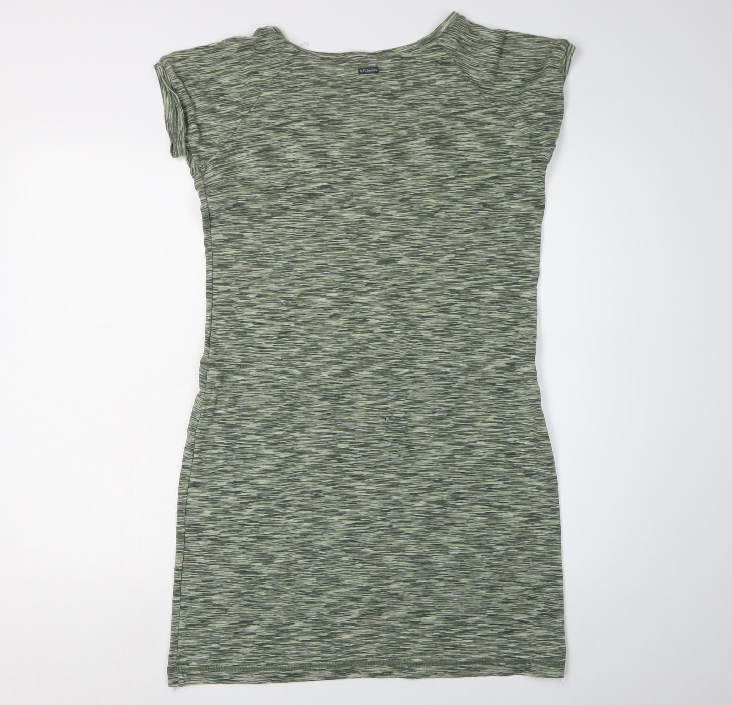 Columbia Women's Green T-Shirt Dress, M, Casual Wear