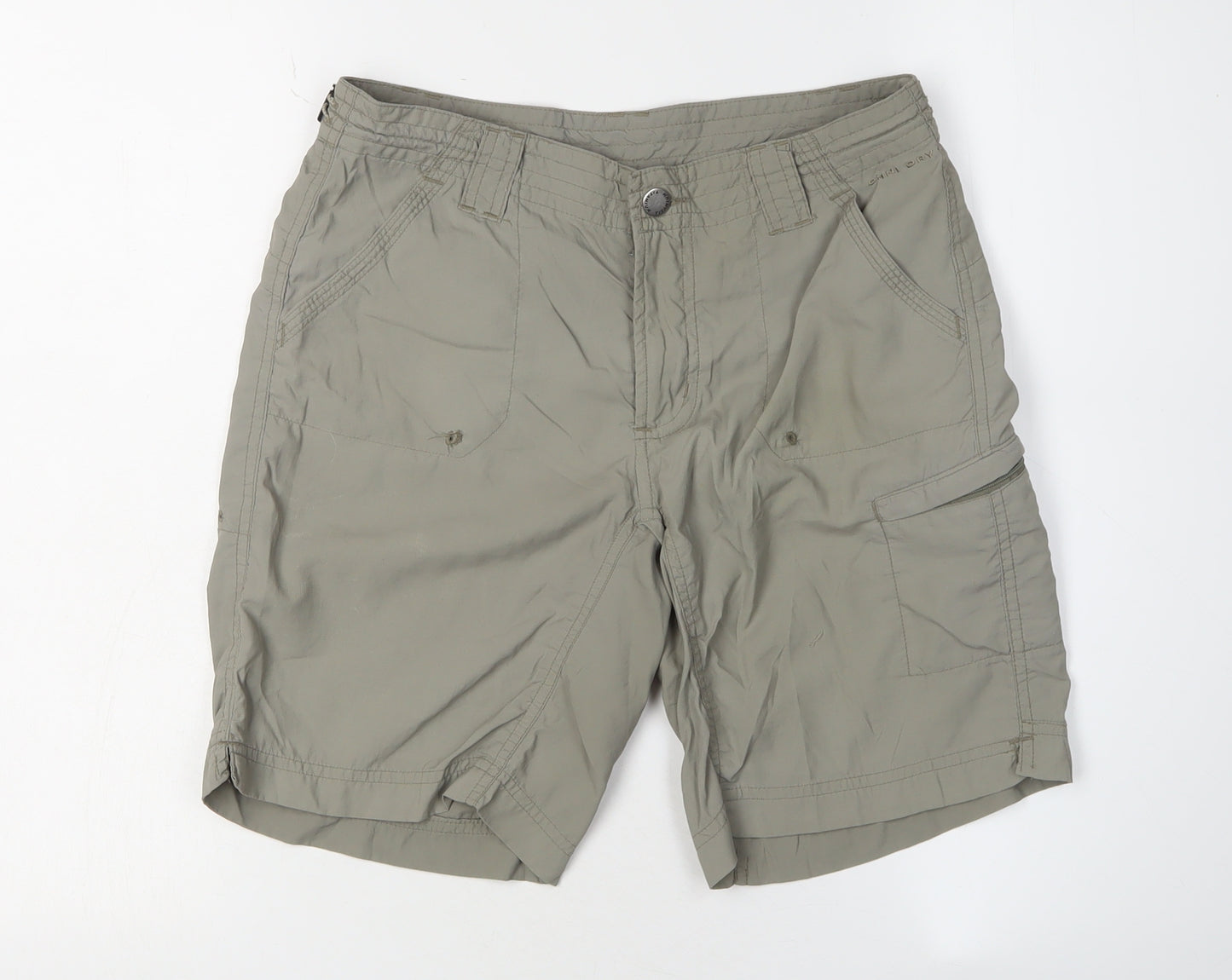 Columbia Women's Grey Athletic Hiking Shorts, Size 8