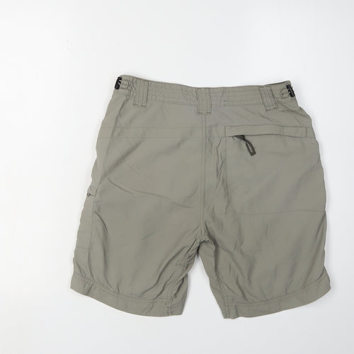 Columbia Women's Grey Athletic Hiking Shorts, Size 8