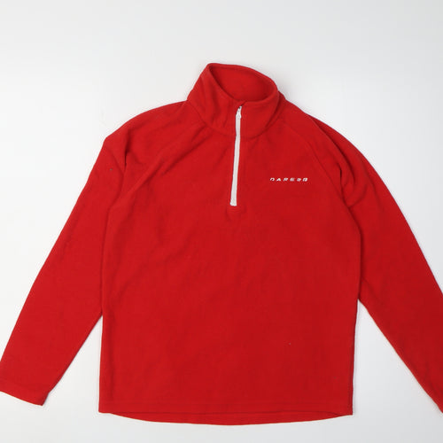 Dare2b Boys Red Fleece Pullover Sweatshirt 13Y