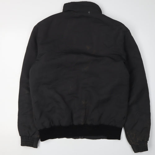 Jack & Jones Men's Black Mid-Length Jacket