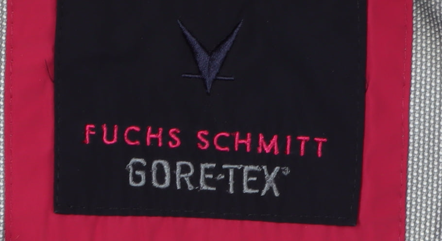 Fuchs Schmitt Women's Red Hooded Parka Jacket Size 16