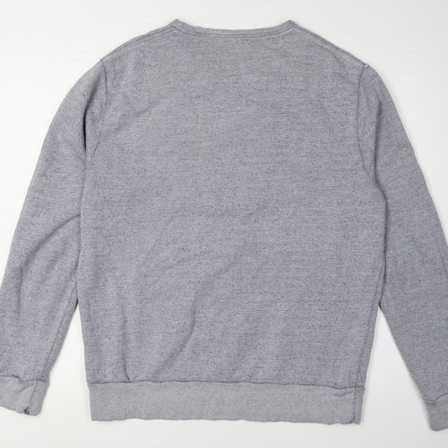 French Connection Grey Logo Sweatshirt Men L