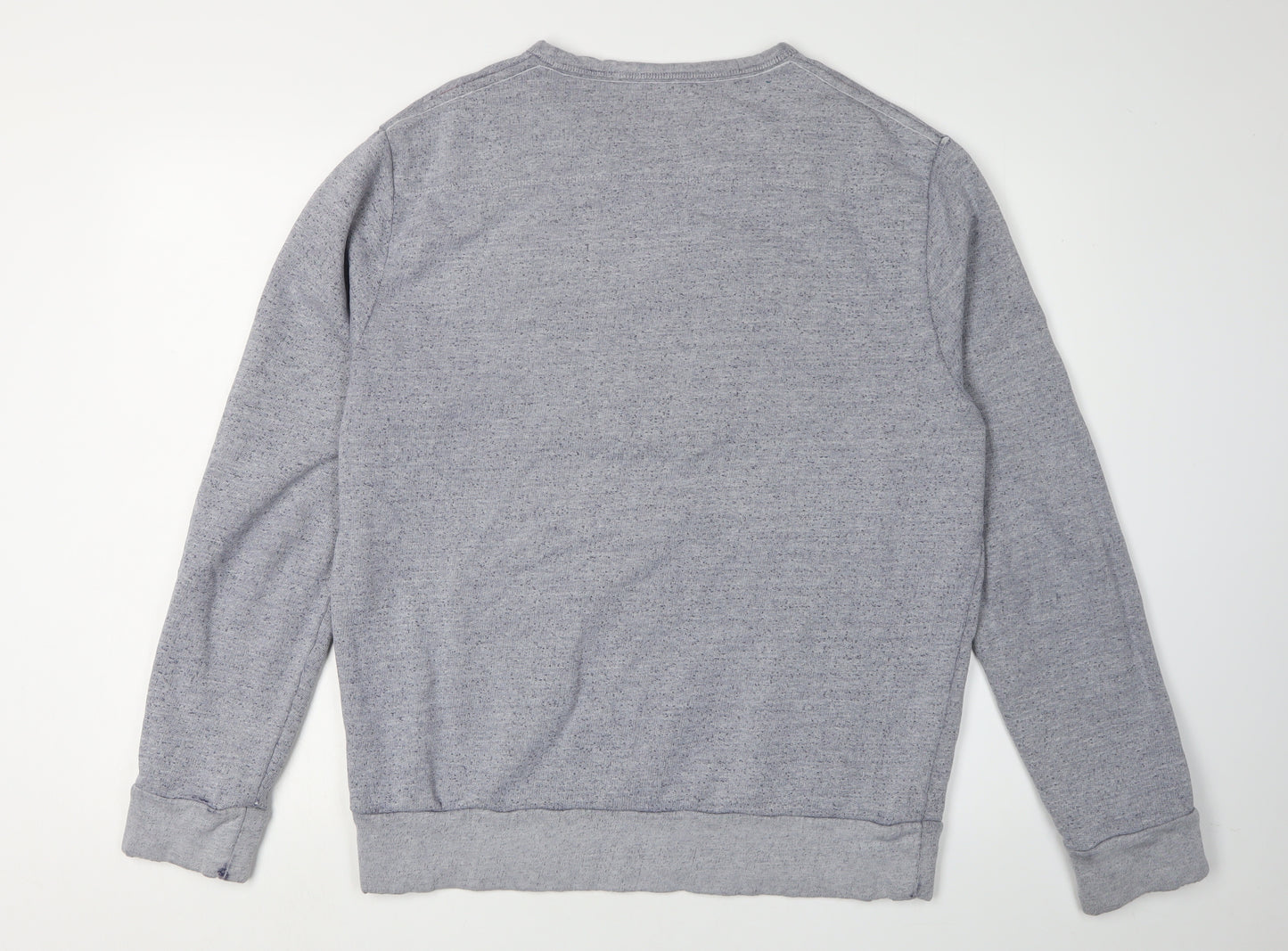 French Connection Grey Logo Sweatshirt Men L
