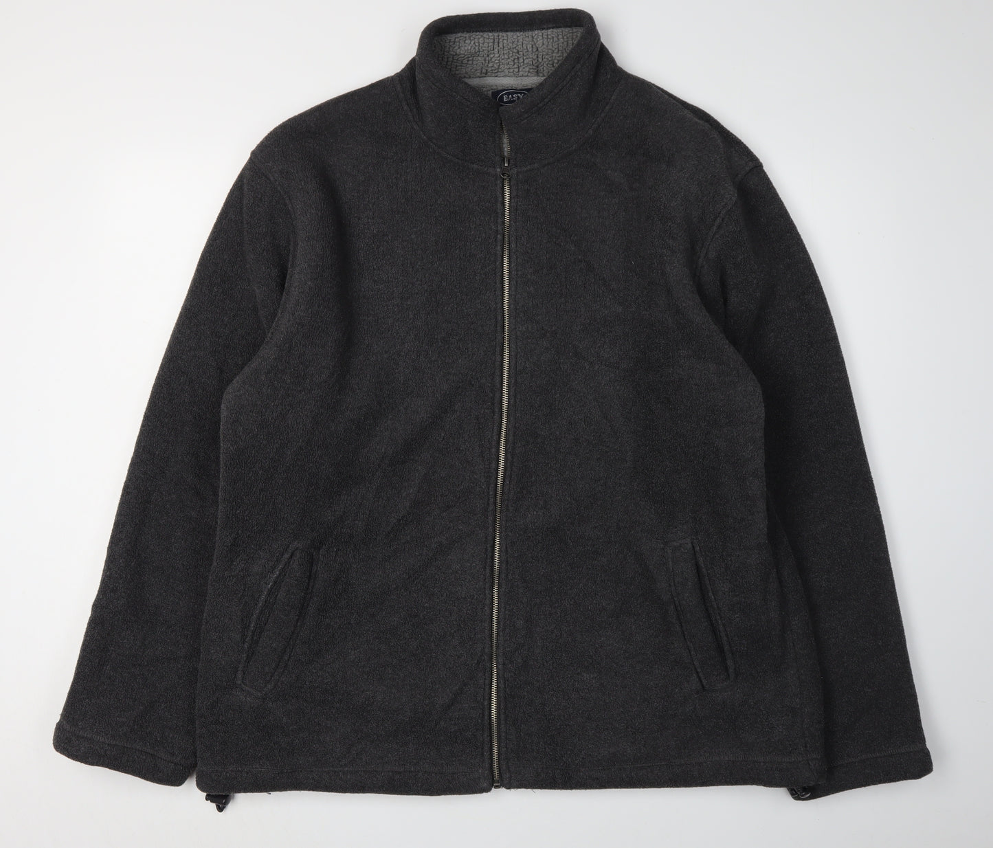 Easy Men's Black XL Full Zip Jacket