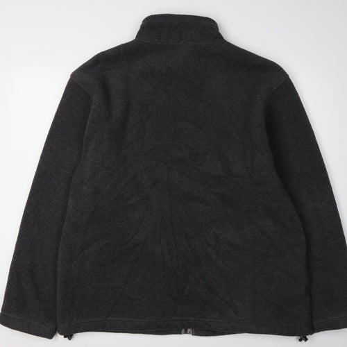 Easy Men's Black XL Full Zip Jacket