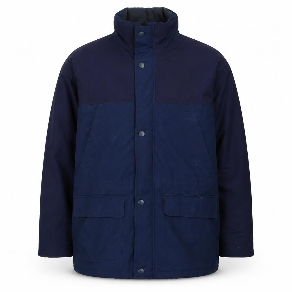 Front view of Northwood Men's Blue XL Parka Jacket