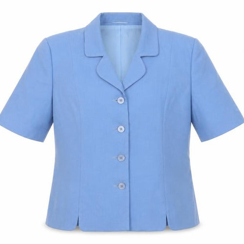 Bianco Women’s Blue Short Sleeve Blazer Size 14