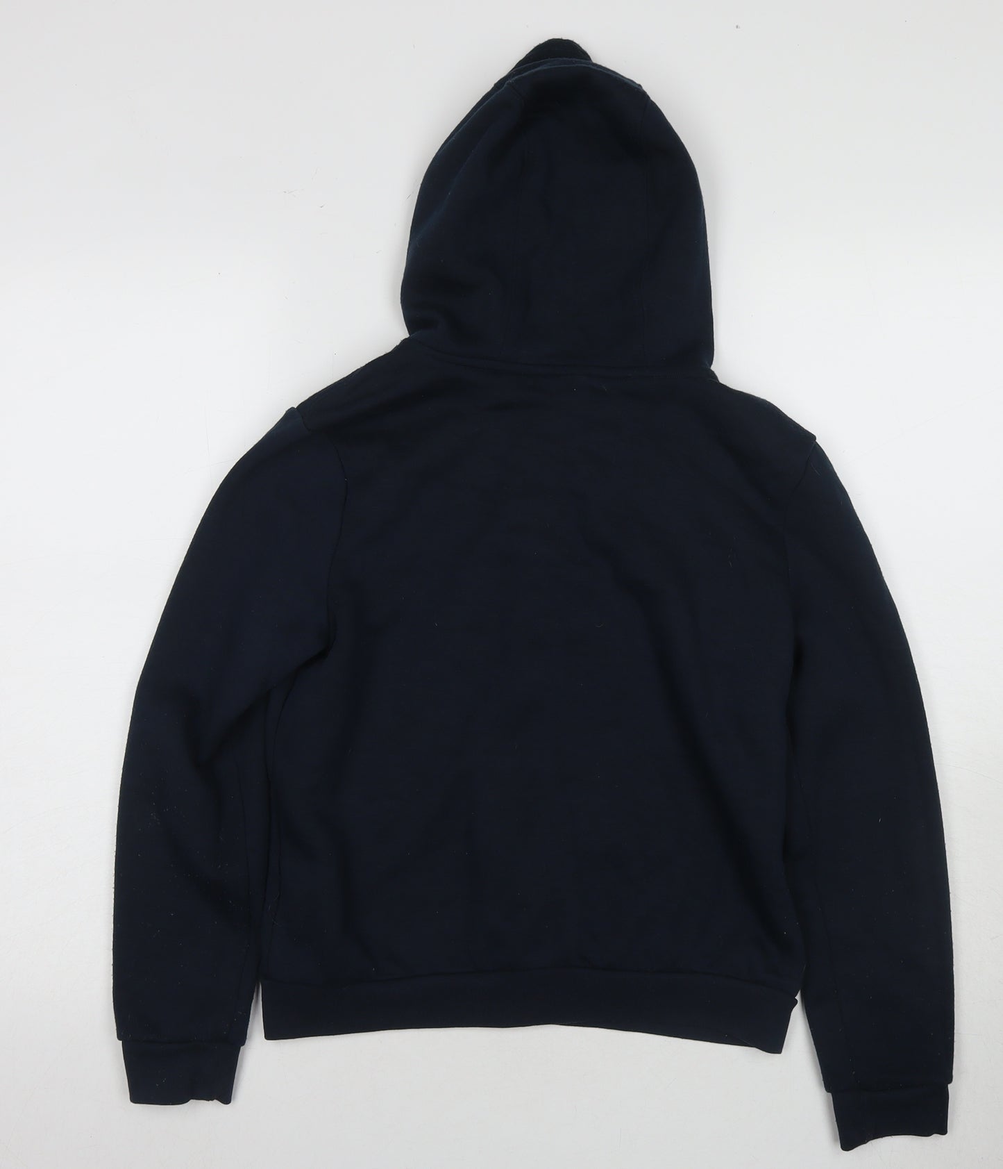 Slazenger Boys Black Full Zip Hoodie, Age 13-14, Polyester/Cotton