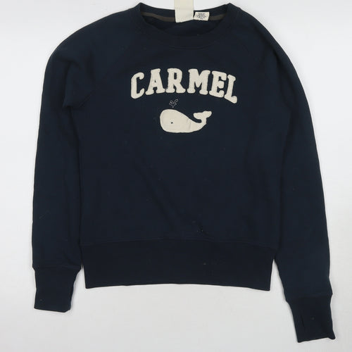 BLUE 84 Unisex Navy Blue 'Carmel' Sweatshirt, Size S, Pullover
