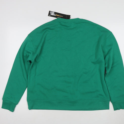 Star Wars Women's Green 12-14 Christmas Pullover Sweatshirt
