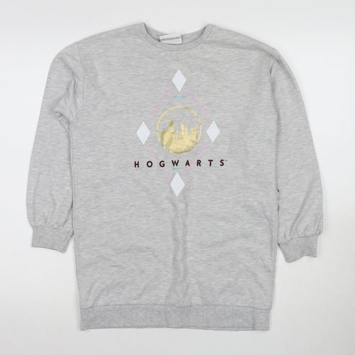 Wizarding World Grey Girls Pullover Sweatshirt 9-10 Years